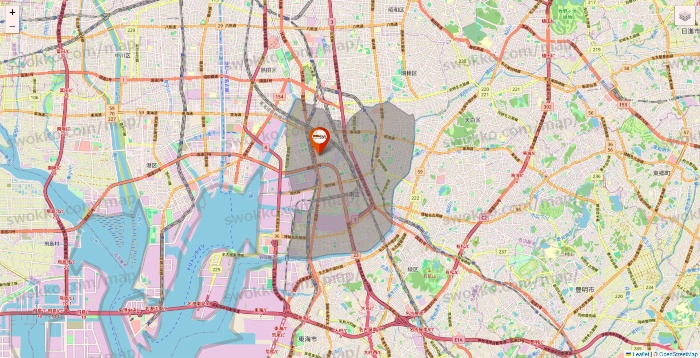 愛知県のビバホームの店舗地図