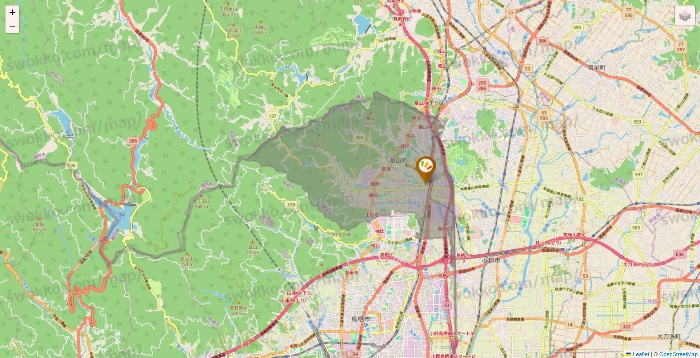 佐賀県のワッツ系列（ワッツ、ワッツウィズ、シルク、ミーツ、フレッツ、百圓領事館）の店舗地図