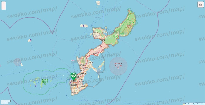 沖縄県のツヴァイ（ZWEI）の店舗地図